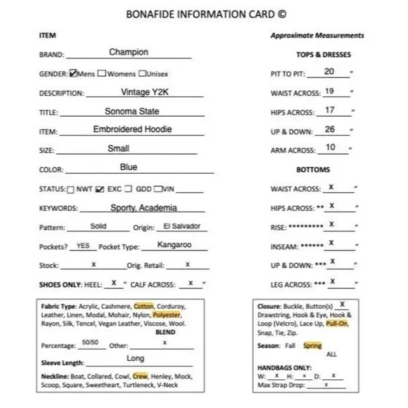 Champion Mens Vintage Y2K Sonoma State Embroidered Hoodie Size Small Blue SP EXC - Picture 10 of 10